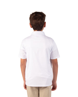 Boys Air Flow Mesh Performance Polo