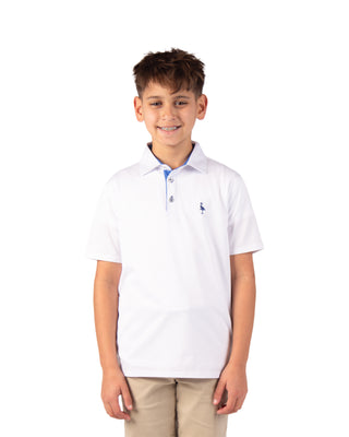 Boys Air Flow Mesh Performance Polo