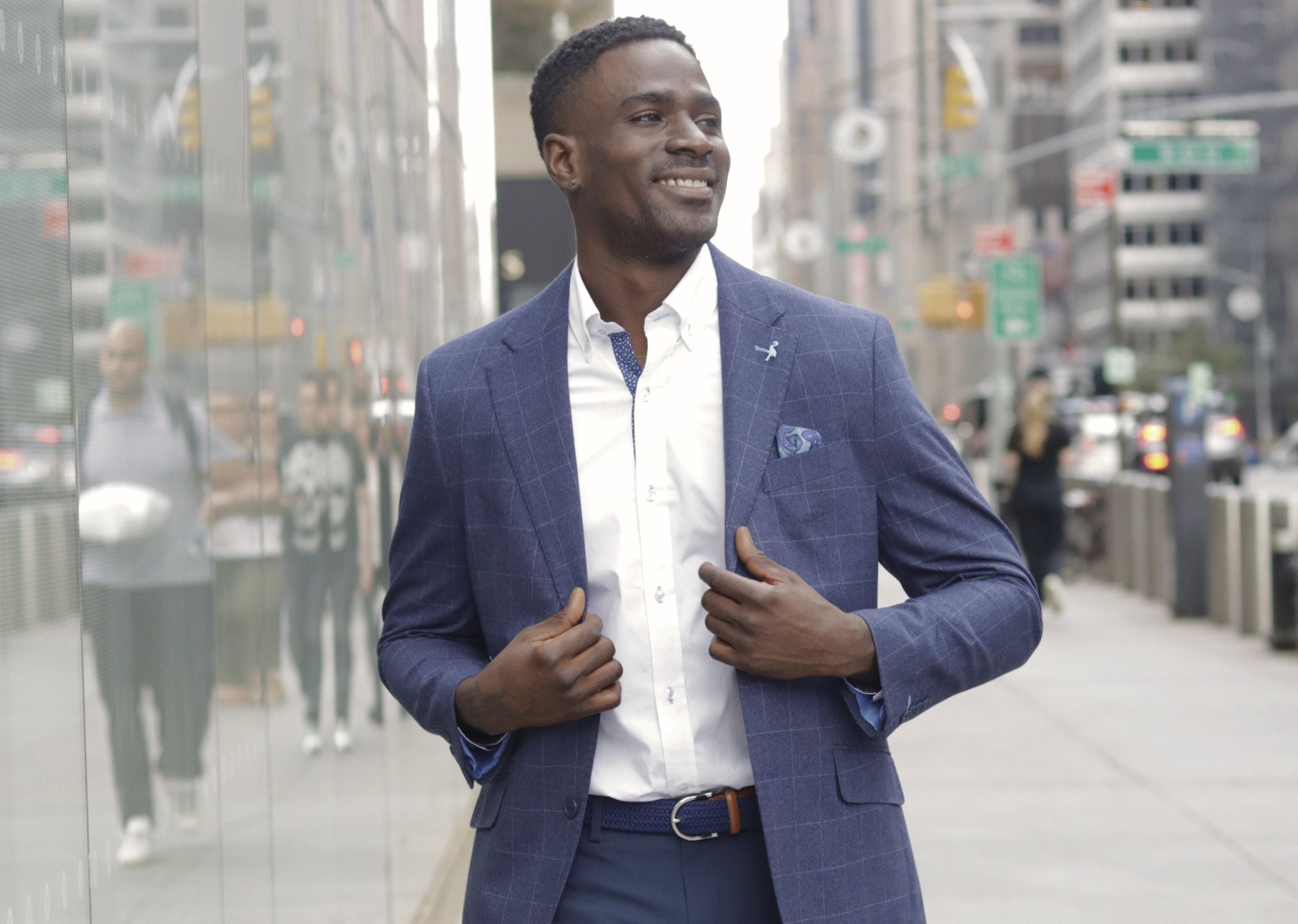 Sport coat over t shirt top