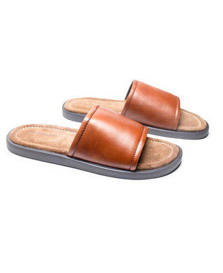 Bayport Padded Leather Sandals