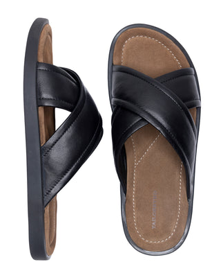 Eastport Padded Leather Sandals