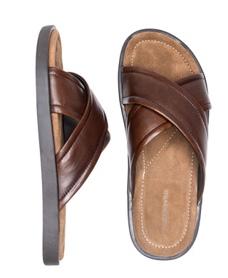 Eastport Padded Leather Sandals