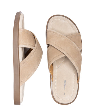 Eastport Padded Suede Sandals