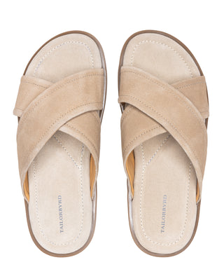 Eastport Padded Suede Sandals