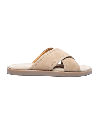 Eastport Padded Suede Sandals