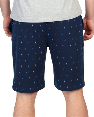 Byrd Print French Terry Off Duty Shorts