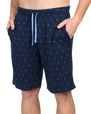 Byrd Print French Terry Off Duty Shorts