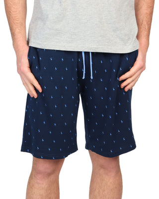 Byrd Print French Terry Off Duty Shorts