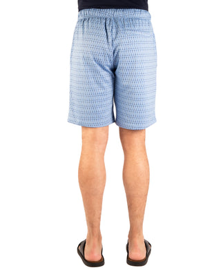 Martini Print French Terry Shorts