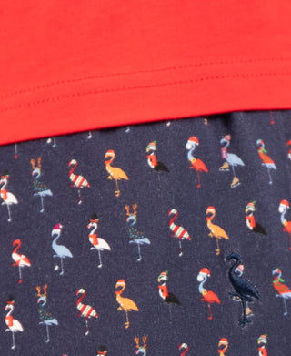 Holiday Byrds Two Piece Pajama Set