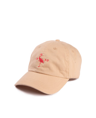Khaki Signature Tailorbyrd Logo Adjustable Twill Hat