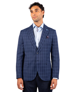 Classic Windowpane Sport Coat