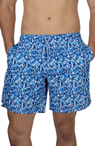 Blue Splash Swim Shorts