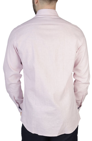 Solid Linen Long Sleeve Shirt