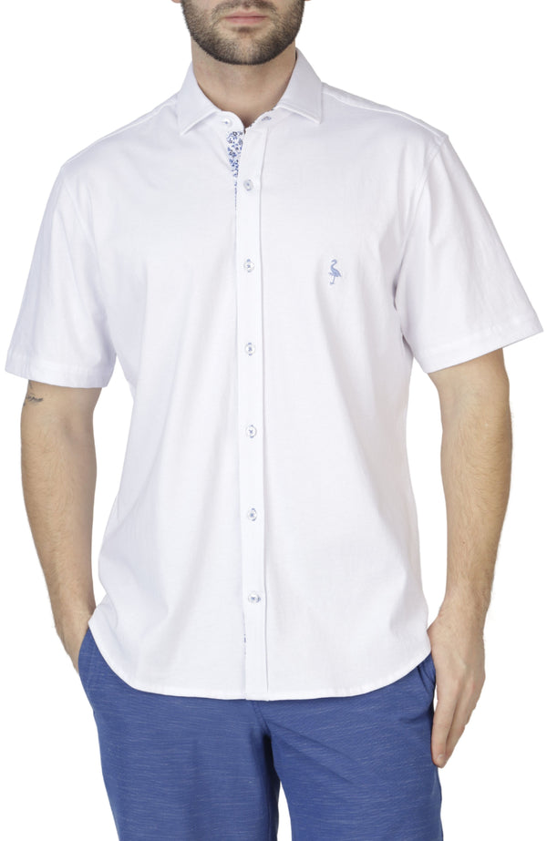 Solid Short Sleeve Getaway Shirt