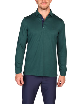 In Motion Long Sleeve Polo