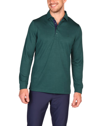 In Motion Long Sleeve Polo