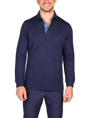 In Motion Long Sleeve Polo