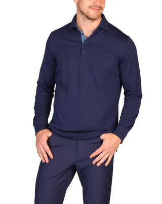 In Motion Long Sleeve Polo
