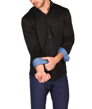In Motion Contrast Buttondown