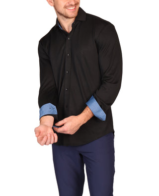 In Motion Contrast Buttondown