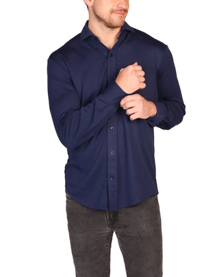 In Motion Contrast Buttondown