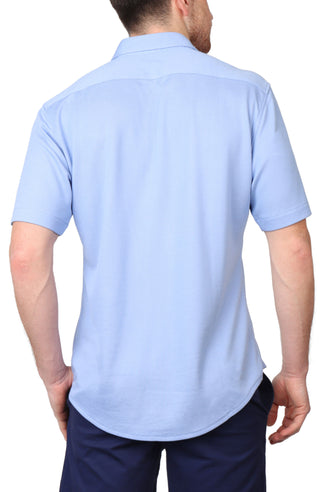 Solid Modal Short Sleeve Shirt