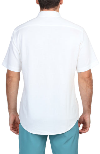 Solid Modal Short Sleeve Shirt