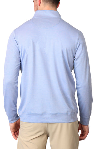 Twisted Yarn Twill Quarter-Zip