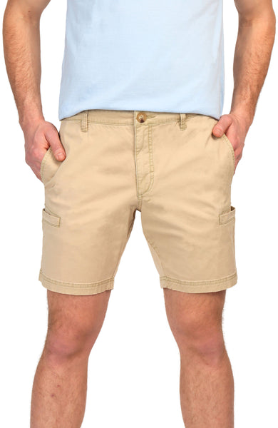 BAL 23SS PIGMENT DYED CARGO SWEAT SHORT