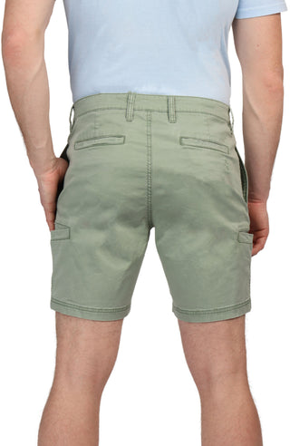 Pigment Dyed Cargo Pocket Shorts
