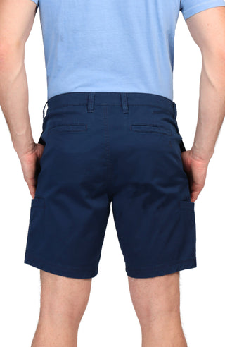 Pigment Dyed Cargo Pocket Shorts