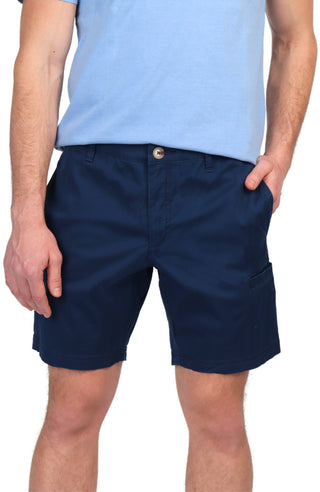 Pigment Dyed Cargo Pocket Shorts