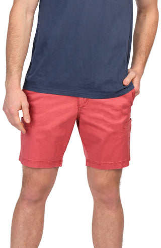 Pigment Dyed Cargo Pocket Shorts