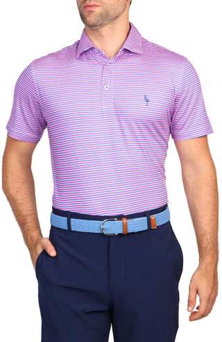 Multi Stripe Performance Polo