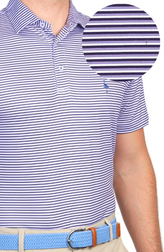 Multi Stripe Performance Polo