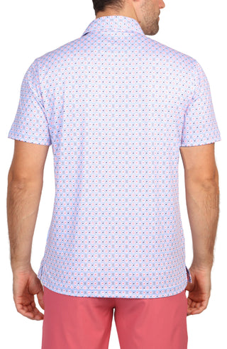 Playing Cards Print Performance Polo