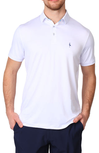 Solid Melange Performance Polo