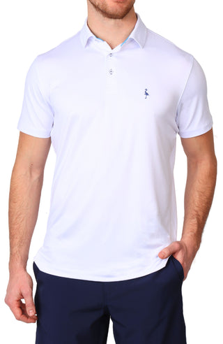 Solid Melange Performance Polo