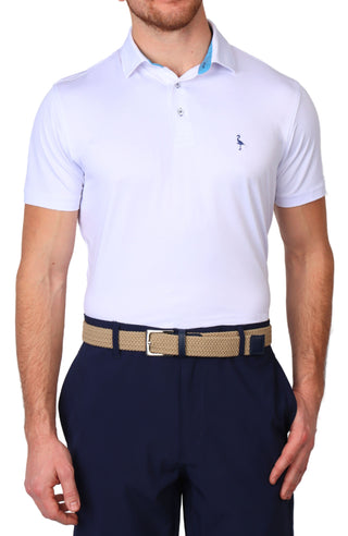 Solid Melange Performance Polo