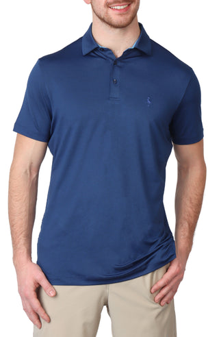 Solid Melange Performance Polo