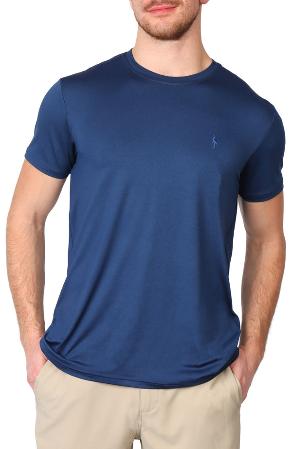 Solid Melange Performance Tee