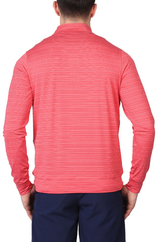 Yarn Dye Stripe Performance Quarter-Zip