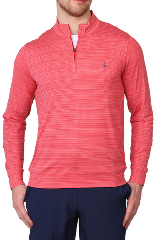 Yarn Dye Stripe Performance Quarter-Zip