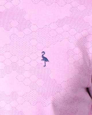 Honeycomb Textured Performance Polo