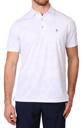 Honeycomb Textured Performance Polo