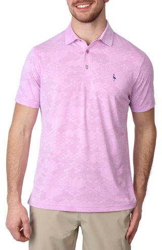 Honeycomb Textured Performance Polo