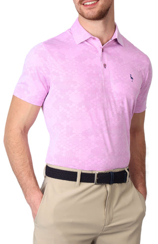 Honeycomb Textured Performance Polo