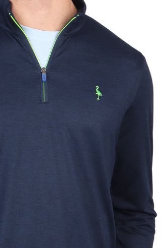 Lightweight Mesh Performance Quarter-Zip