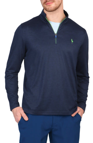 Lightweight Mesh Performance Quarter-Zip